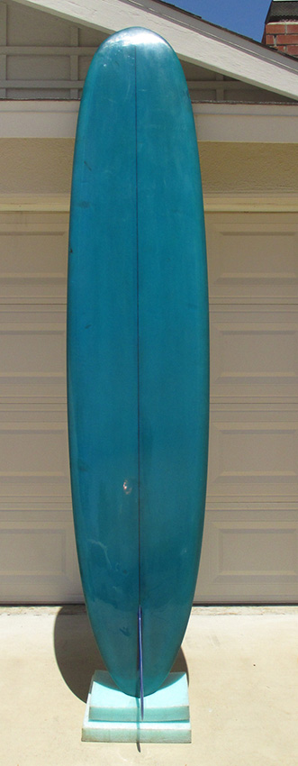 Bottom of 1967 Ekstrom Vintage Surfboard