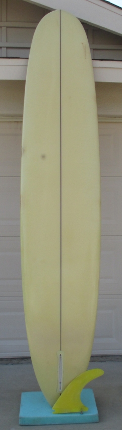 Bottom of 1967 Hobie - Team Board - Vintage Surfboard